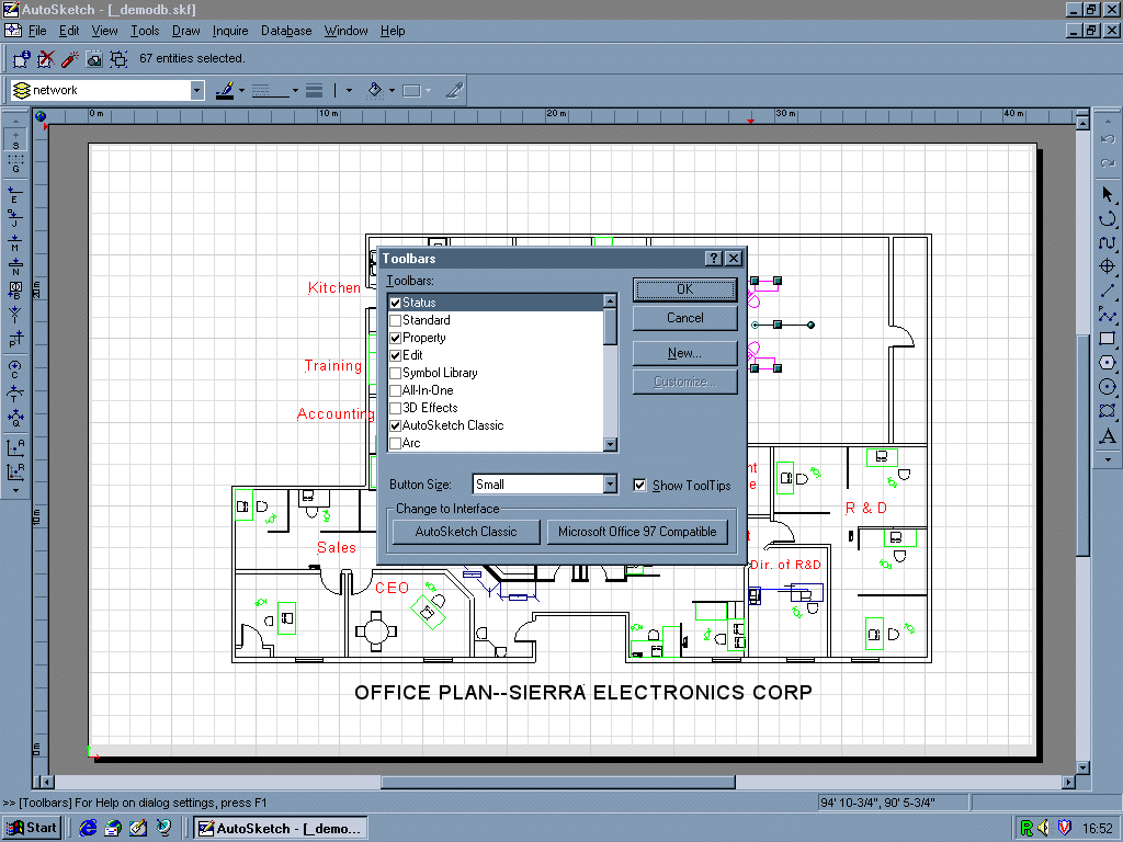 AutoSketch 6 - Classic Interface