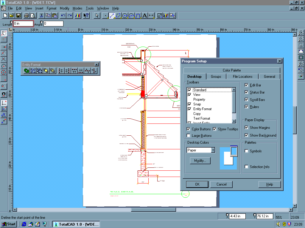 TotalCAD - User Interface